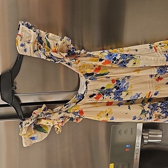 💕THE GREAT.💕 The Dove Dress ~ Bright Grove Floral Print Size 1 = Small - Picture 14 of 16